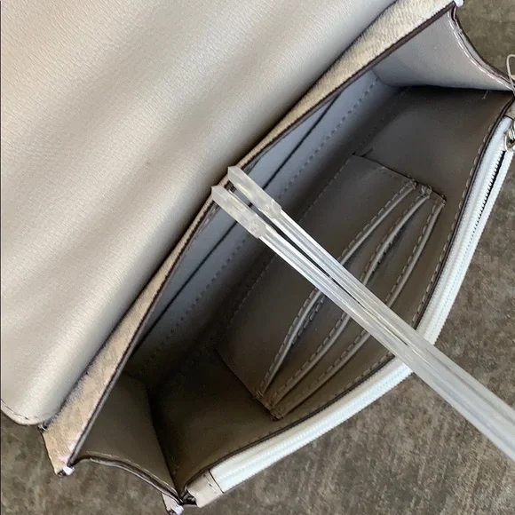 Michael Kors Rose Bright White SM Crossbody - Picture 16 of 16